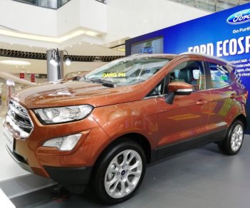 Ford EcoSport Trend 1.5L AT 2018 - Bán xe Ford EcoSport đời 2018, màu nâu, giá tốt ở Ninh Bình, chỉ từ 120tr lăn bánh ngay, sẵn xe giao ngay