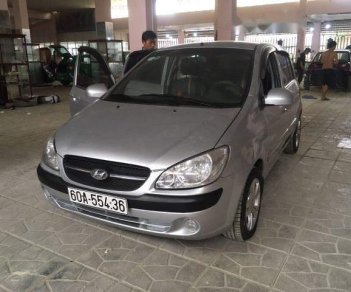 Hyundai Getz   2009 - Bán Hyundai Getz đời 2009, màu bạc, nhập khẩu giá cạnh tranh