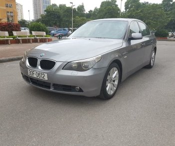 BMW 5 Series 525i 2004 - Cần bán xe BMW 5 Series sản xuất năm 2004, màu xám (ghi)