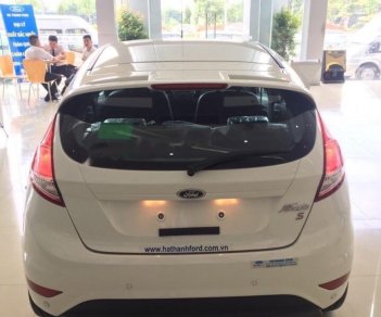 Ford Fiesta S 1.5 AT 2018 - Cần bán xe Ford Fiesta S 1.5 AT năm sản xuất 2018, màu trắng, 520tr