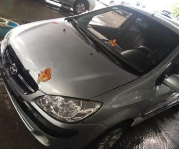 Hyundai Getz   2009 - Cần bán xe Hyundai Getz 2009, màu bạc, xe nhập, xe gia đình