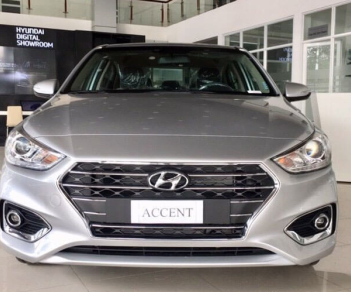 Hyundai Accent AT  2018 - Cần bán xe Hyundai Accent AT tại Tây Ninh, màu bạc, giao liền gọi ngay 0902570727