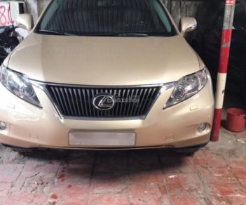 Lexus RX 350 2009 - Bán ô tô Lexus RX 350 sản xuất 2009, màu vàng, nhập khẩu