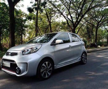 Kia Morning Si 1.25AT 2016 - Cần bán xe Kia Morning Si 1.25AT sản xuất 2016, màu bạc, giá 340tr