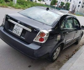 Daewoo Lacetti 2007 - Bán xe Daewoo Lacetti sản xuất 2007, màu đen số sàn, giá chỉ 159 triệu