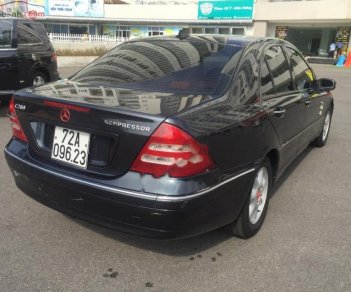 Mercedes-Benz C class C200 2002 - Cần bán Mercedes C200 đời 2002, màu đen số tự động