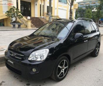 Kia Carens LX 1.6 MT 2010 - Cần bán xe Kia Carens LX 1.6 MT 2010, màu đen số sàn, 285tr