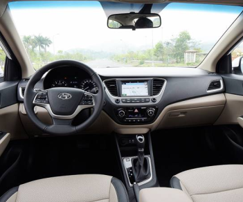 Hyundai Accent 1.4 AT 2018 - Hyundai Tây Ninh bán xe 5 chỗ Accent 2018 màu đỏ giao ngay giá tốt - LH: 0902570727