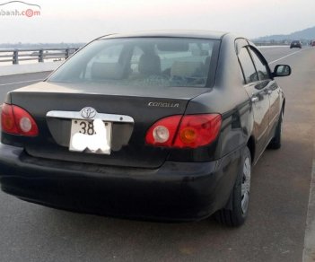 Toyota Corolla altis 2002 - Cần bán xe Toyota Corolla altis năm 2002, màu đen, xe nhập