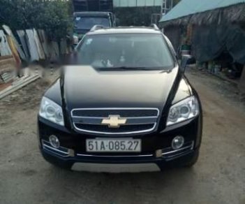 Chevrolet Captiva   2008 - Bán Chevrolet Captiva đời 2008, màu đen số sàn