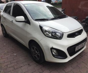 Kia Morning 2014 - Bán lại xe Kia Morning sản xuất năm 2014, màu trắng, nhập khẩu, số tự động 