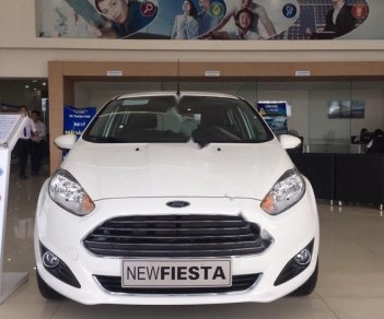 Ford Fiesta S 1.5 AT 2018 - Cần bán xe Ford Fiesta S 1.5 AT năm sản xuất 2018, màu trắng, 520tr