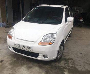 Chevrolet Spark LT 2010 - Cần bán Chevrolet Spark LT đời 2010, màu trắng số sàn, 105tr