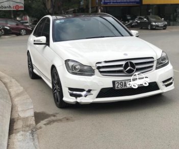 Mercedes-Benz C class C300 AMG 2013 - Cần bán Mercedes C300 AMG 2013, màu trắng chính chủ, 890tr 