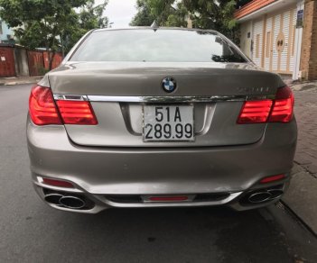 BMW 7 Series 750Li 2010 - Bán xe BMW 750Li năm 2010 biển víp, màu vàng, nhập khẩu, 1 tỷ 200 triệu