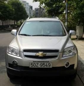 Chevrolet Captiva 2007 - Cần bán xe Chevrolet Captiva đời 2007, màu bạc, 280tr