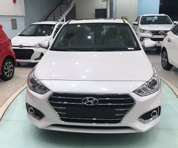 Hyundai Accent   2018 - Bán xe Hyundai Accent bản đặc biệt, màu trắng - xe giao ngay tại Nam Định