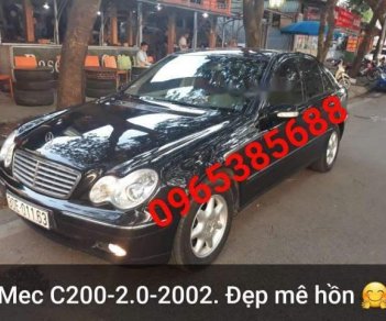 Mercedes-Benz C class C200 2002 - Chính chủ bán Mercedes C200 2002, màu đen