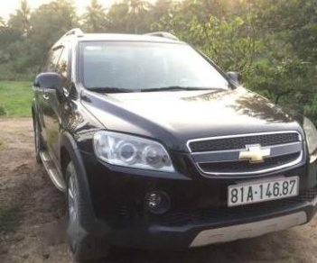 Chevrolet Captiva   2007 - Bán xe Chevrolet Captiva 2007, màu đen, nhập khẩu nguyên chiếc, xe gia đình 