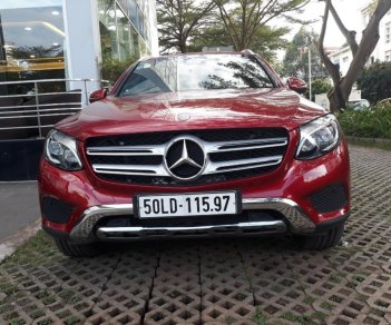 Mercedes-Benz GLC-Class GLC250 2017 - Bán Mercedes-Benz GLC250 4 Matic 2018, cũ, màu đỏ. Ưu đãi cực sốc