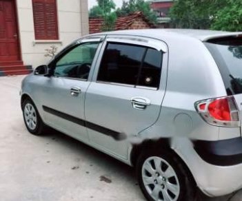 Hyundai Getz  1.1   2009 - Bán ô tô Hyundai Getz 1.1 sản xuất năm 2009, màu bạc, giá 195tr