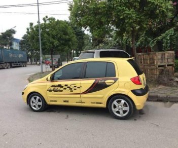 Hyundai Getz   2007 - Bán Hyundai Getz năm 2007, màu vàng, nhập khẩu nguyên chiếc