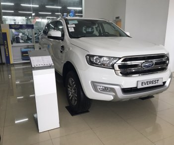 Ford Everest 2018 - Bán Ford Everest 2.0L Titanium đời 2018, màu trắng, nhập khẩu nguyên chiếc