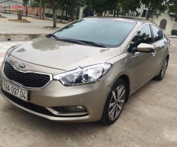 Kia K3 2015 - Chính chủ bán xe Kia K3 đời 2015, màu vàng cát