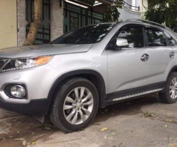 Kia Sorento   2012 - Cần bán gấp Kia Sorento đời 2012, màu bạc số sàn