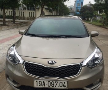 Kia K3 2015 - Chính chủ bán xe Kia K3 đời 2015, màu vàng cát