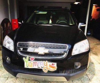 Chevrolet Captiva   2008 - Cần bán lại xe Chevrolet Captiva 2008, màu đen, số sàn