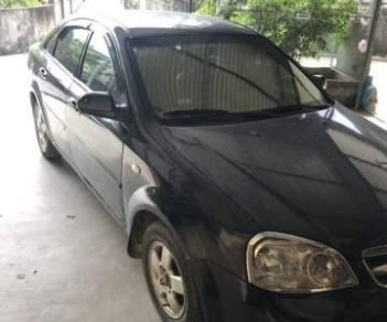 Chevrolet Lacetti   2008 - Bán Chevrolet Lacetti sản xuất năm 2008, màu đen, số sàn, giá 178tr