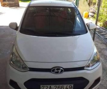 Hyundai Grand i10   2014 - Bán Hyundai Grand i10 năm sản xuất 2014, màu trắng, giá cạnh tranh