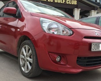 Mitsubishi Mirage 2014 - Bán Mitsubishi Mirage đời 2014, màu đỏ số tự động