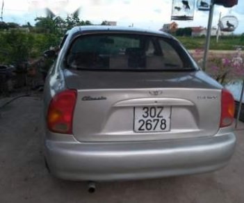 Daewoo Lanos   2002 - Cần bán xe Daewoo Lanos sản xuất 2002, màu bạc, giá 62tr