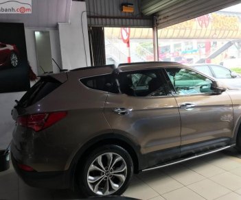 Hyundai Santa Fe 2.2L 4WD 2015 - Auto T&D bán Hyundai Santa Fe 2.2L 4WD đời 2015, màu nâu