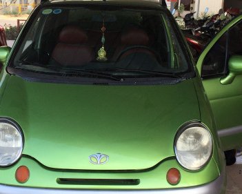 Daewoo Matiz   0.8 MT  2003 - Bán xe Daewoo Matiz 0,8 MT đời 2003, màu xanh cốm