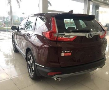 Honda CR V L 2018 - Bán Honda CR V 1.5 Turbo đời 2018, màu đỏ, xe nhập 