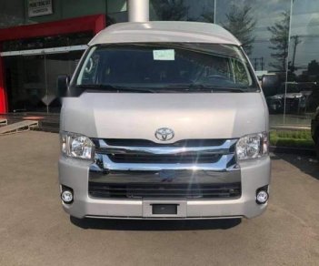 Toyota Hiace   2018 - Cần bán Toyota Hiace đời 2019, 15 chỗ, màu bạc, nhập khẩu