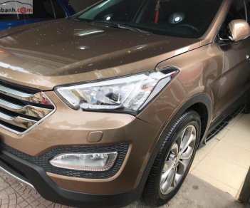 Hyundai Santa Fe 2.2L 4WD 2015 - Auto T&D bán Hyundai Santa Fe 2.2L 4WD đời 2015, màu nâu