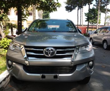 Toyota Fortuner 2.7V 4x2AT  2018 - Bán Fortuner 2.7V 4x2AT máy xăng mới 2018, nhập khẩu Indonesia, màu bạc có sẵn, giao ngay