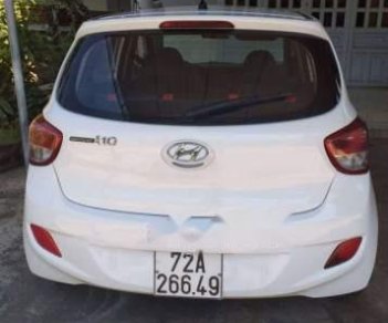 Hyundai Grand i10   2014 - Bán Hyundai Grand i10 năm sản xuất 2014, màu trắng, giá cạnh tranh