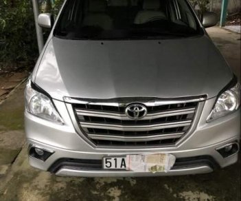 Toyota Innova   E  2014 - Bán Toyota Innova E 2014, màu bạc, giá chỉ 542 triệu