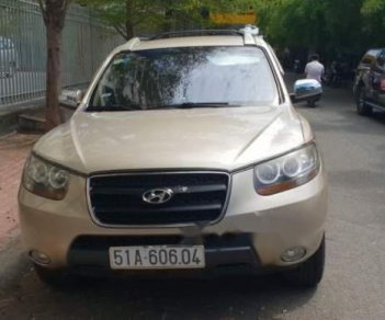 Hyundai Santa Fe 2008 - Bán ô tô Hyundai Santa Fe năm 2008, màu vàng, nhập khẩu nguyên chiếc, giá 420tr