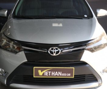 Toyota Vios E 1.5MT 2015 - Bán Toyota Vios E 1.5MT năm sản xuất 2015, màu bạc giá cạnh tranh