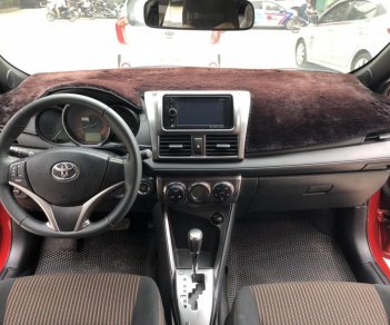 Toyota Yaris 2015 - Cần bán xe Toyota Yaris 1.3AT G 2015, màu đỏ, hỗ trợ mua trả góp 70% giá trị xe, LH 0966988860