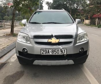 Chevrolet Captiva LT 2.4 MT 2009 - Bán Chevrolet Captiva LT 2.4 MT năm 2009, màu bạc số sàn
