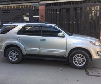 Toyota Fortuner 2012 - Cần tiền bán Fortuner 2012 đăng ký 2013, số tự động, máy xăng, màu bạc