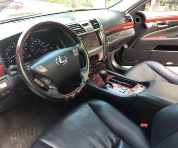 Lexus LS 460L 2008 - Cần bán Lexus LS 460L sản xuất năm 2008, màu đen, nhập khẩu