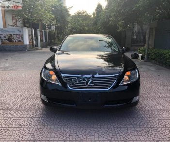 Lexus LS 460L 2008 - Cần bán Lexus LS 460L sản xuất năm 2008, màu đen, nhập khẩu